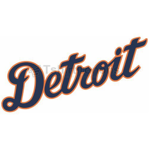 Detroit Tigers T-shirts Iron On Transfers N1574